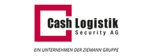 Cash Logistik Security AG Logo mit schwarzer Schrift und dem Zusatz "Ein Unternehmen der Ziemann Gruppe"